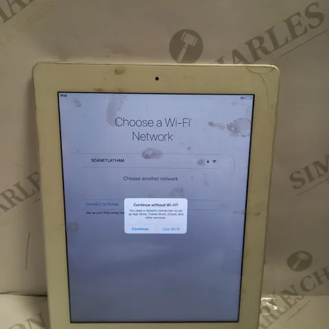 APPLE IPAD MODEL: A1395