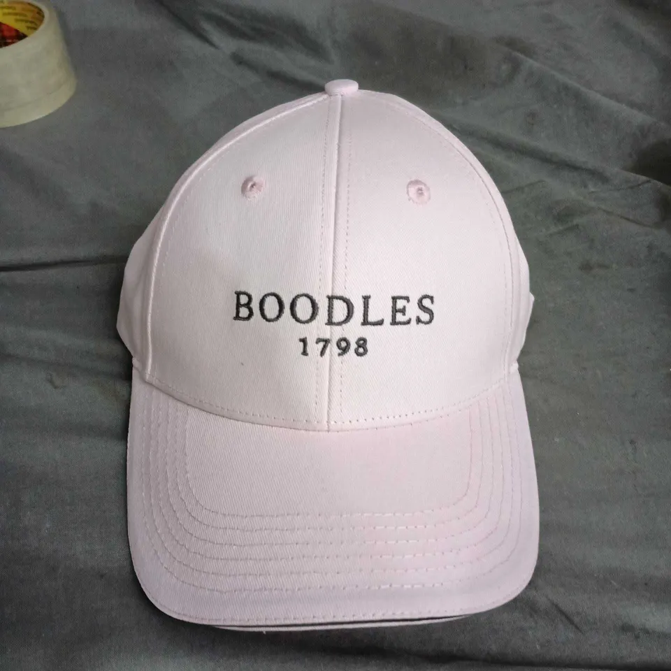 BOODLES 1798 CAP - PINK