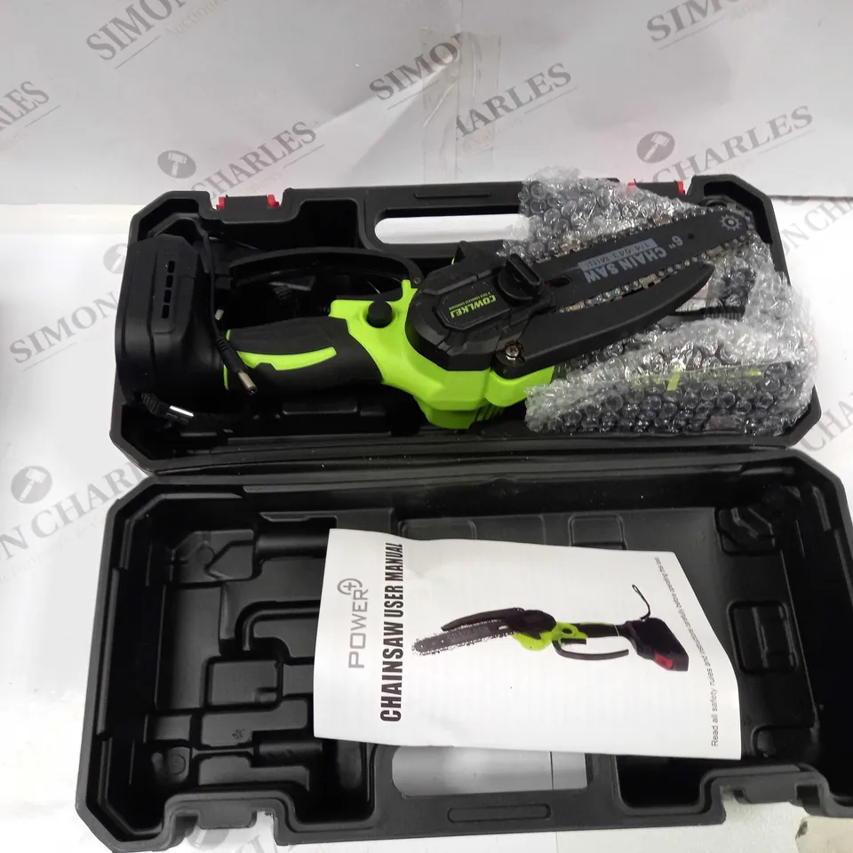 CQWLKEJ CORDLESS CHAINSAW 21V PRO 