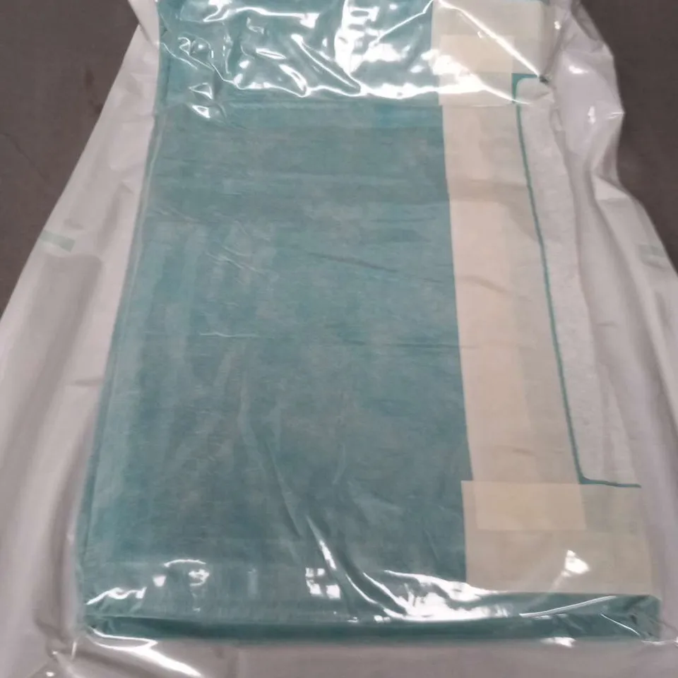 APPROXIMATELY 18 BRAND NEW MOLNLYCKE BARRIER LAPAROTOMY DRAPES 61320