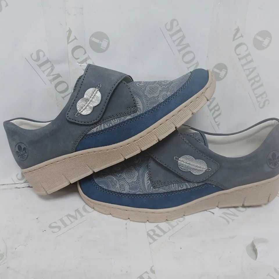 BOXED RIEKER ANTISTRESS VELCRO SHOES SIZE 6