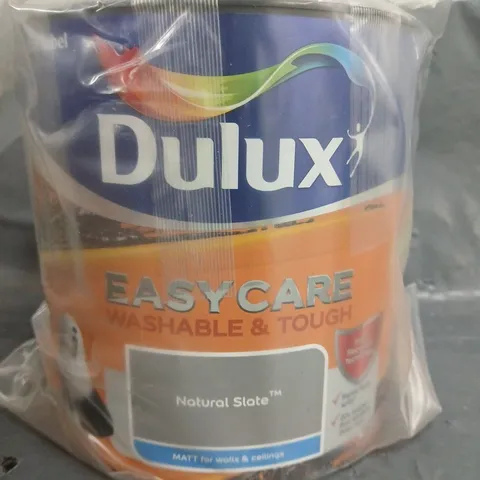 DULUX EASYCARE WASHABLE & TOUGH PAINT - NATURAL SLATE - 2.5L - COLLECTION ONLY