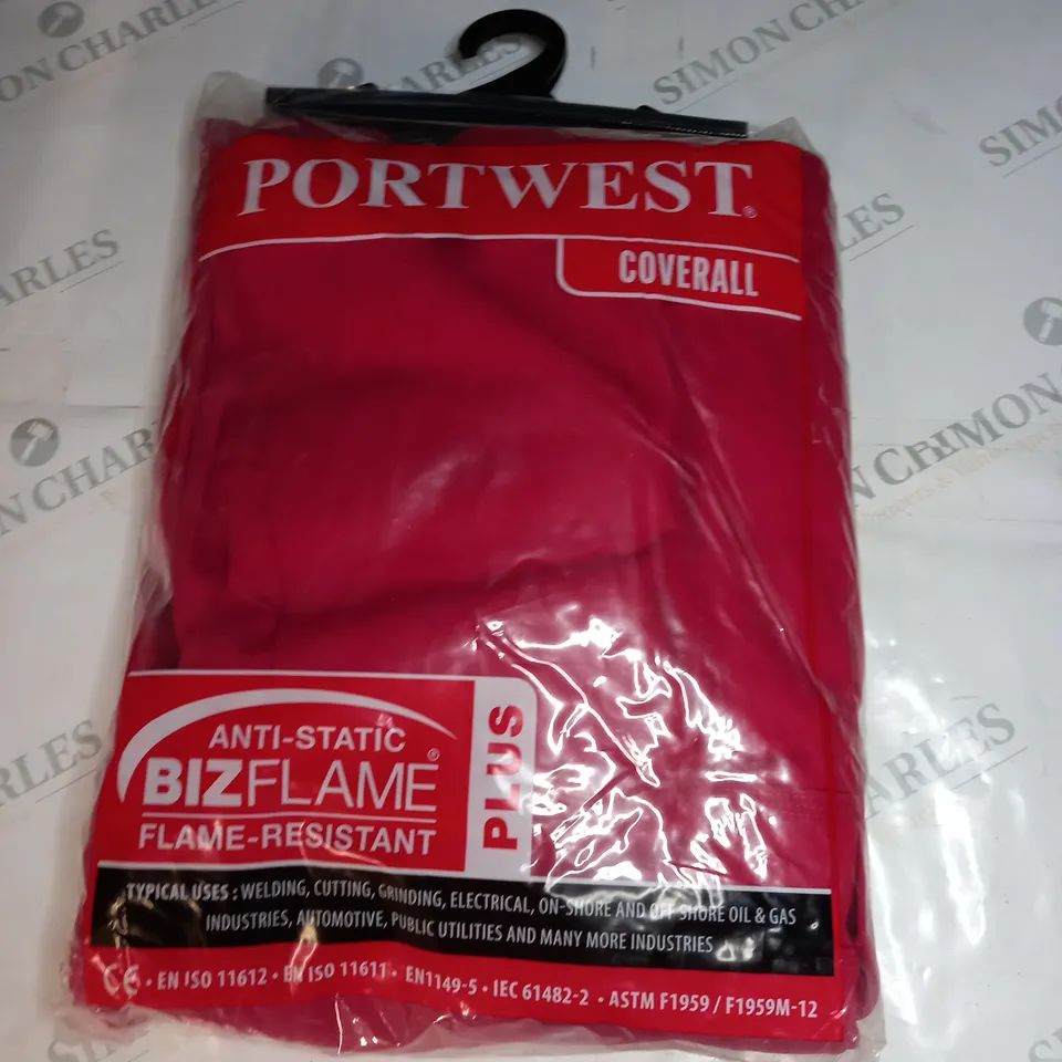 PORTWEST FLAME RESISTANT COVERALL 