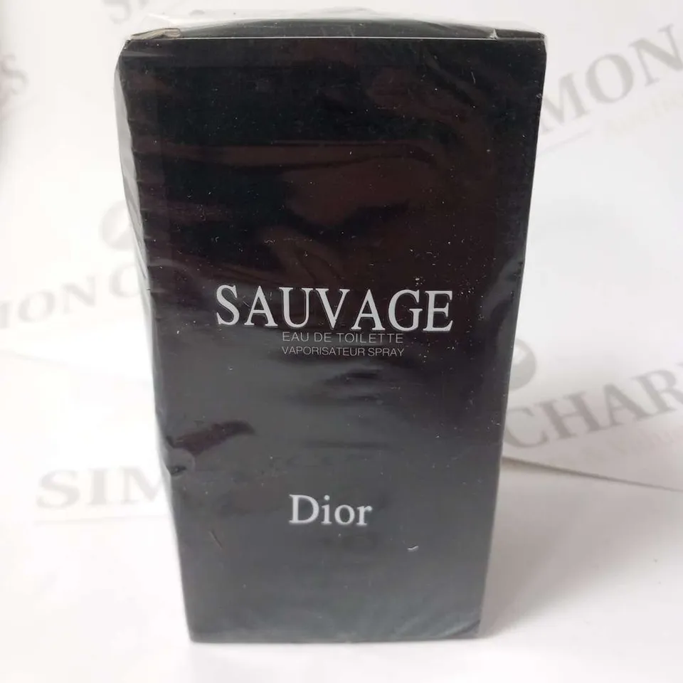 BOXED AND SEALED SAUVAGE DIOR EAU DE TOILETTE 100ML
