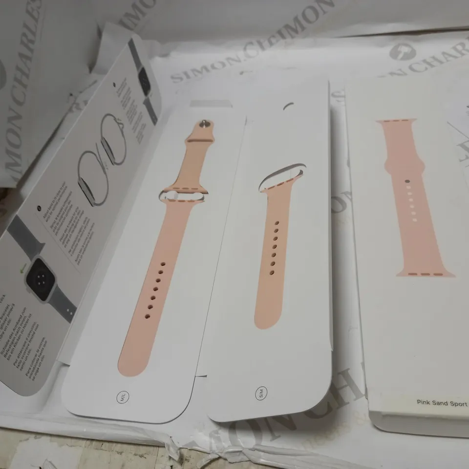 APPLE WATCH PINK SAND SPORT BAND - STAINLESS STEEL PIN 44MM 