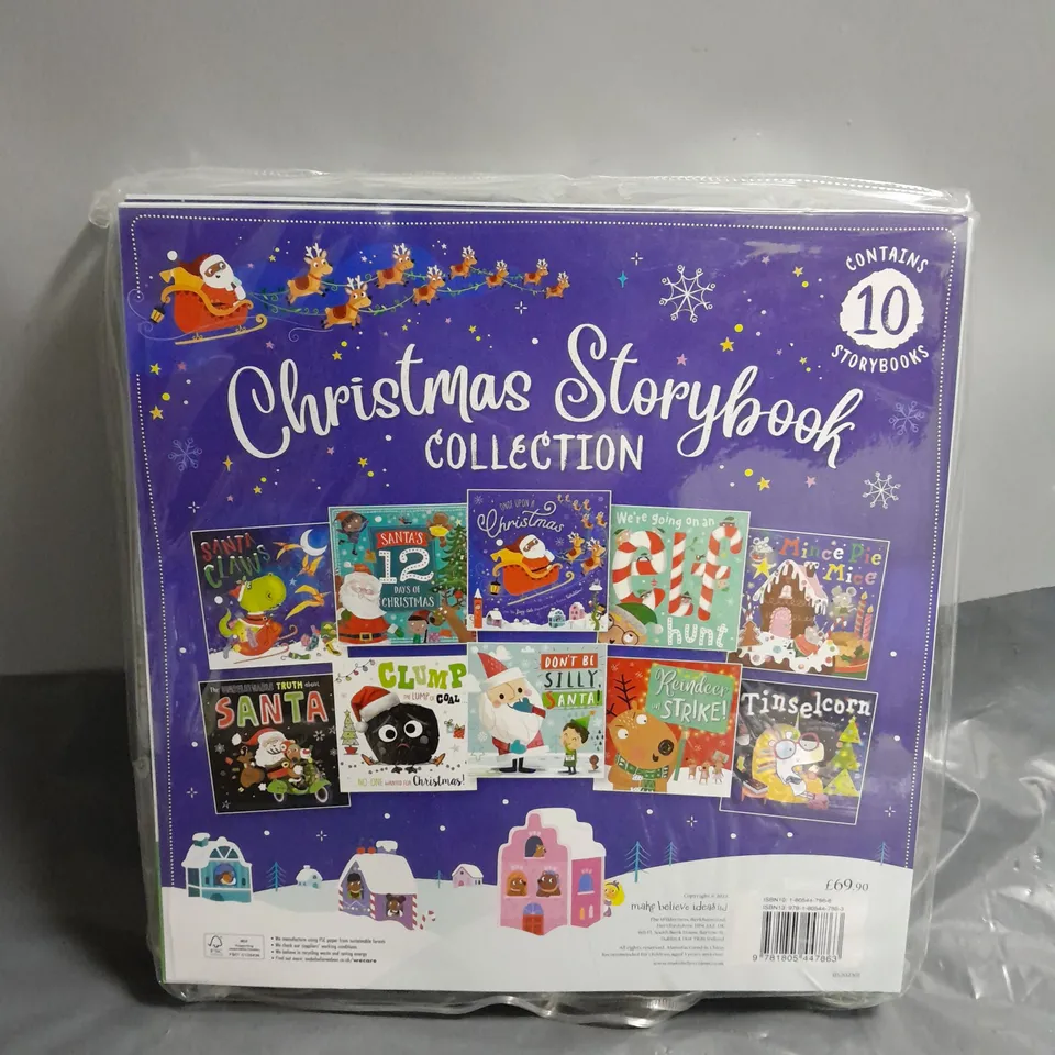 CHRISTMAS STORY BOOK 10-SET ZIPLOCK