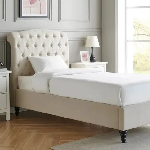 BOXED ROSA 3FT BED FRAME - NATURAL (2 BOXES)