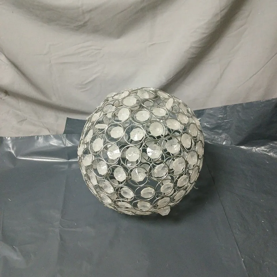   CIRCULAR RING DESIGN SPHERICAL LIGHT SHADE 