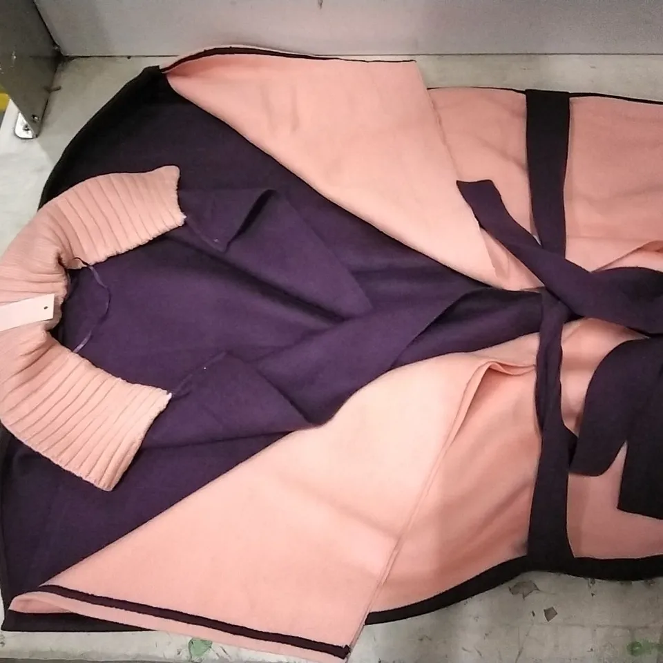 BOX CONTAINING 14PCS BADGLEY MISCHKAC PURPLE ,  PONCHO ,SIZE 2X  
