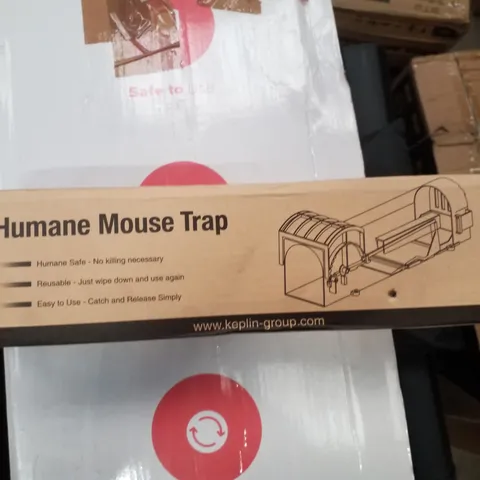 BOXED KEPLIN HUMANE MOUSE TRAP - BROWN