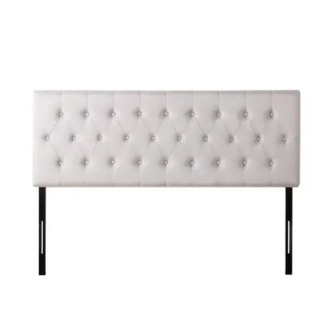 BOXED BRITTNEY UPHOLSTERED HEADBOARD SIZE: SINGLE (3')