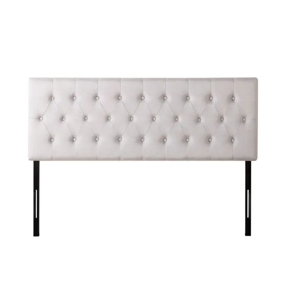 BOXED BRITTNEY UPHOLSTERED HEADBOARD SIZE: SINGLE (3')