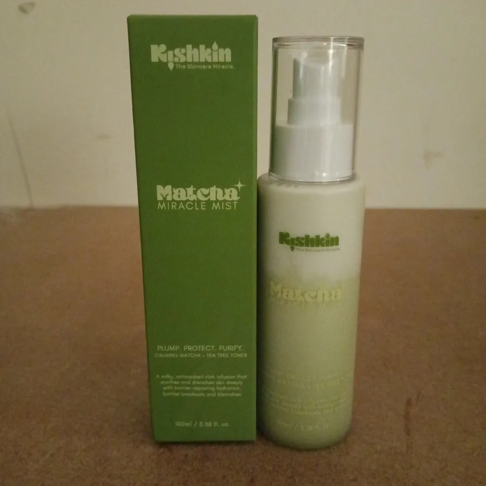 BOXED KISHKIN MATCHA MIRACLE MIST (100ML)