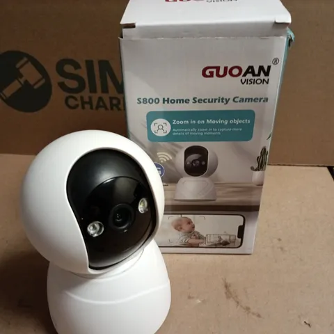 BOXED GUOAN VISION WI-FI SECURITY CAMERA