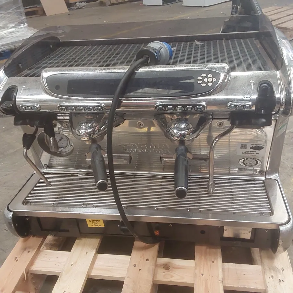 FAEMA EMBLEMA COMMERCIAL 2 GROUP COFFEE MACHINE