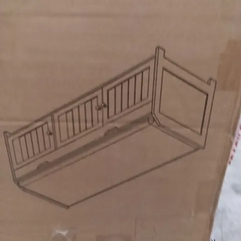 BOXED DESIGNER SHOE STORAGE BENCH (1 BOX)