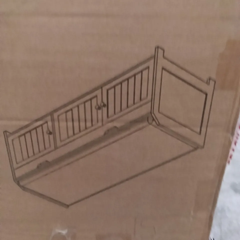 BOXED DESIGNER SHOE STORAGE BENCH (1 BOX)