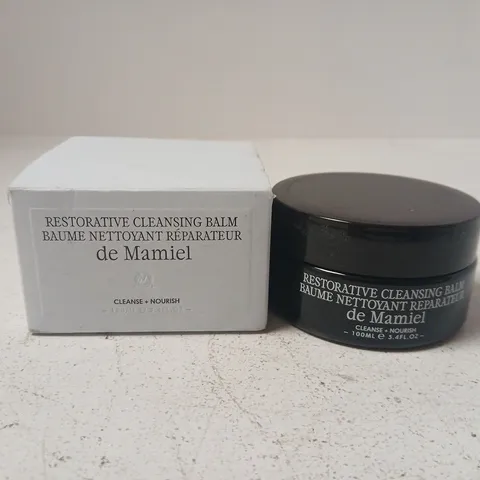 DE MAMIEL RESTORATIVE CLEANSING BALM 100 ML – BOXED