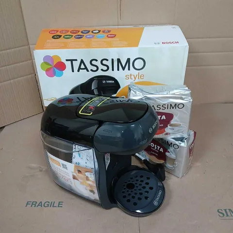 BOXED BOSCH TASSIMO STYLE COFFEE MACHINE