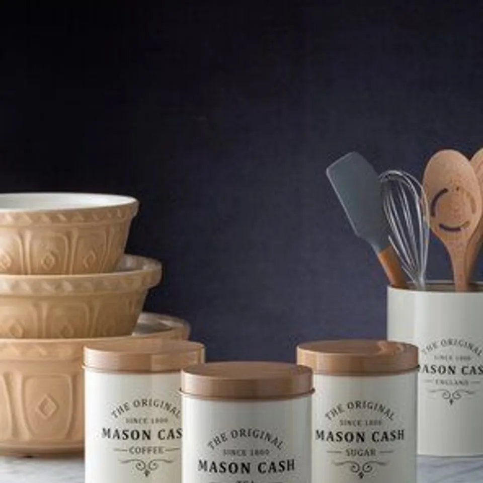 BOXED HERITAGE 1300ML TEA, COFFEE AND SUGAR CONTAINERS 