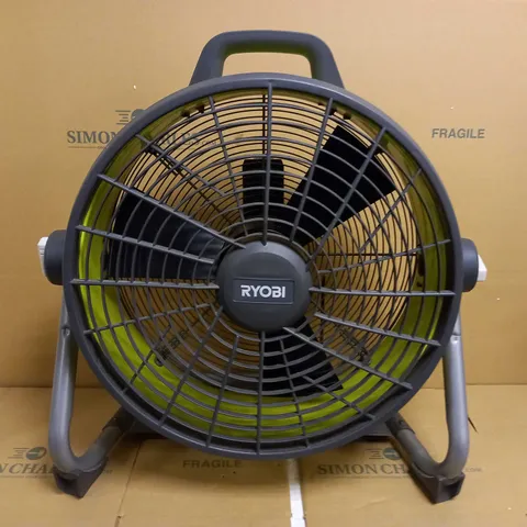 RYOBI CORDLESS FLOOR FAN 18V