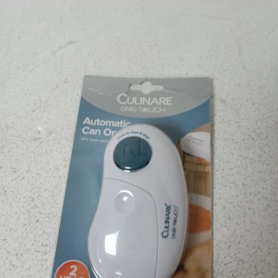 CULINAIRE ONE TOUCH AUTOMATIC CAN OPENER