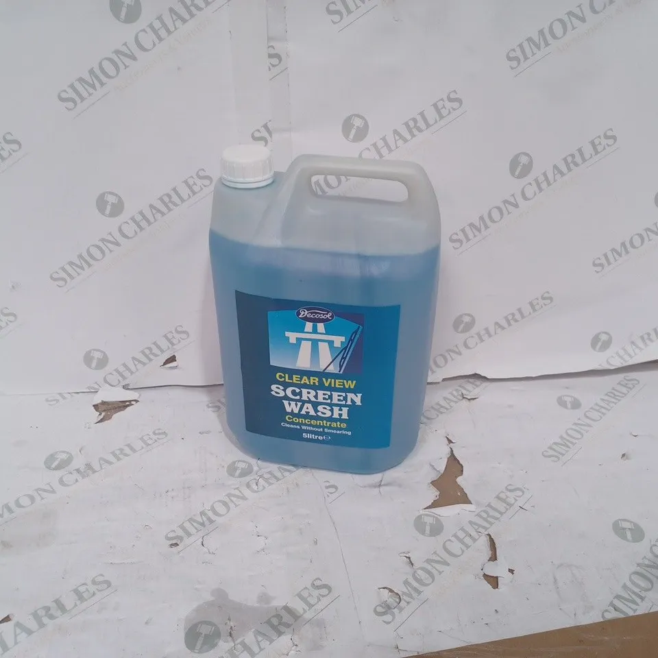 CLEAR VIEW SCREEN WASH CONCENTRATE 5 LITRE 