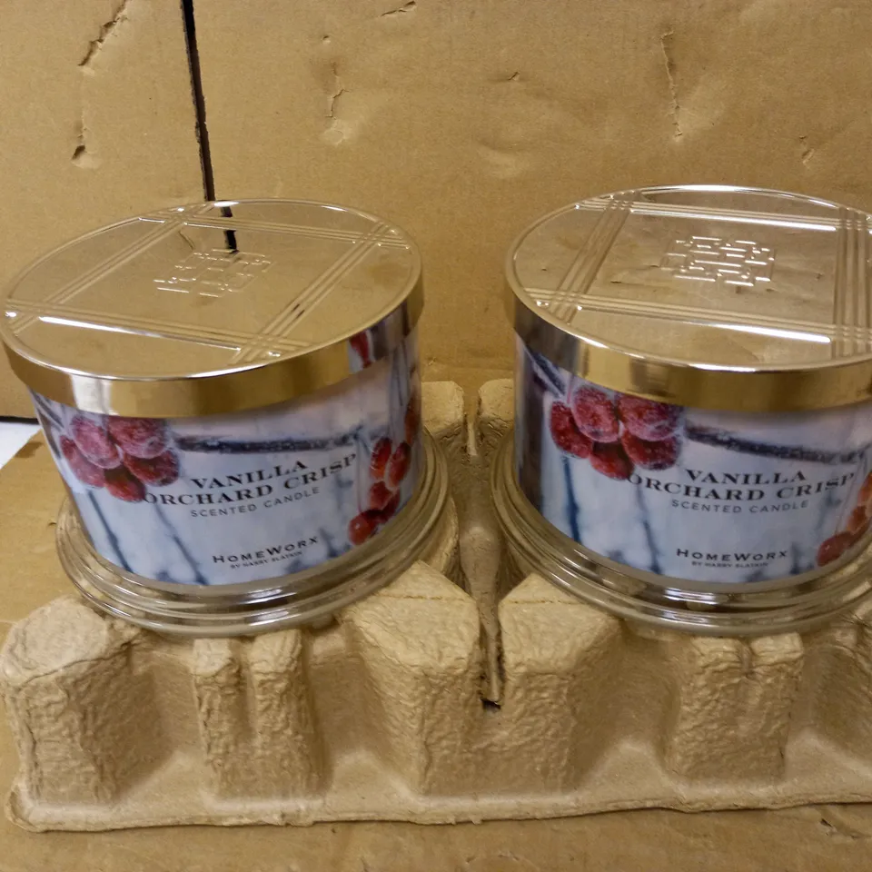 HOMEWORX VANILLA ORCHARD CRISP 2X CANDLE 