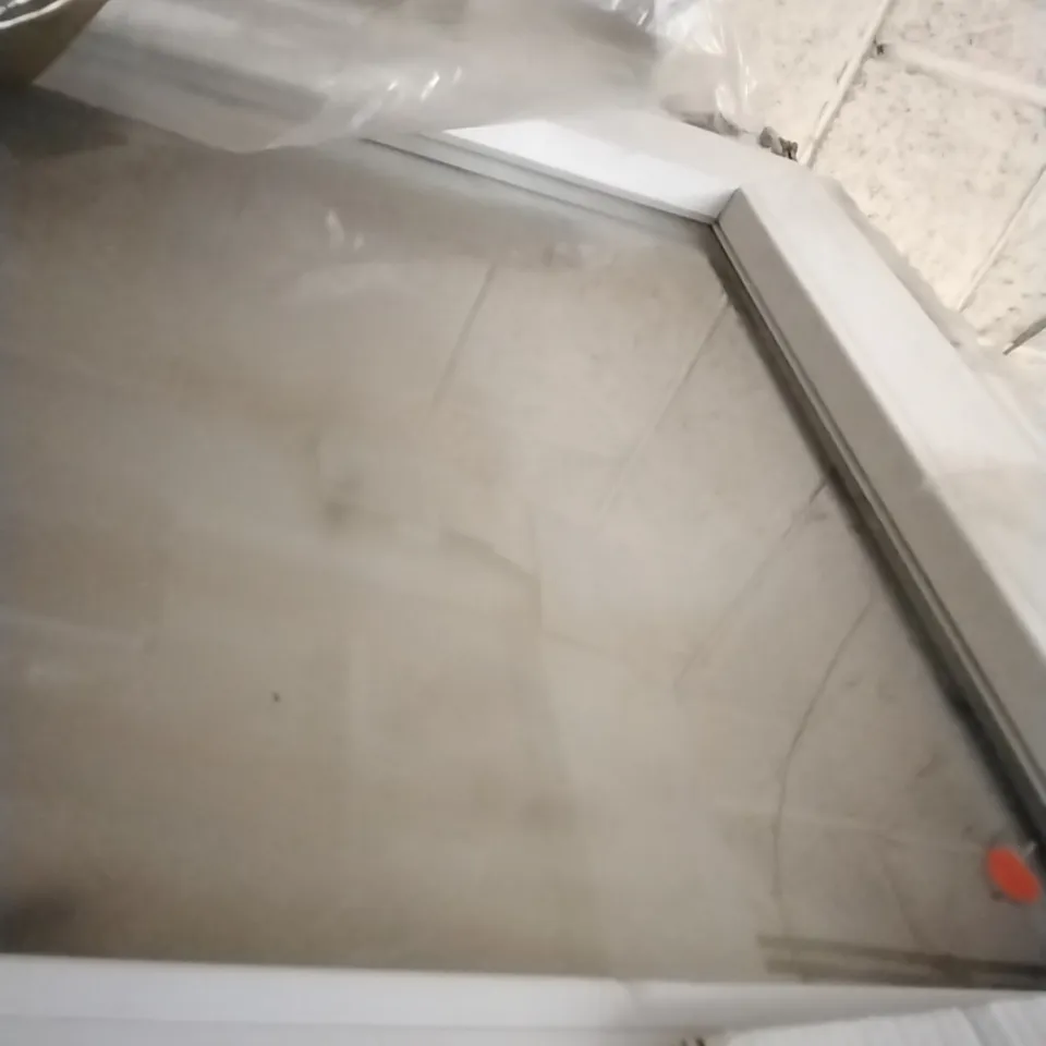 PVCU FULL GLAZED CLEAR BACK DOOR LEFT HAND OPENING 2055MM × 920MM