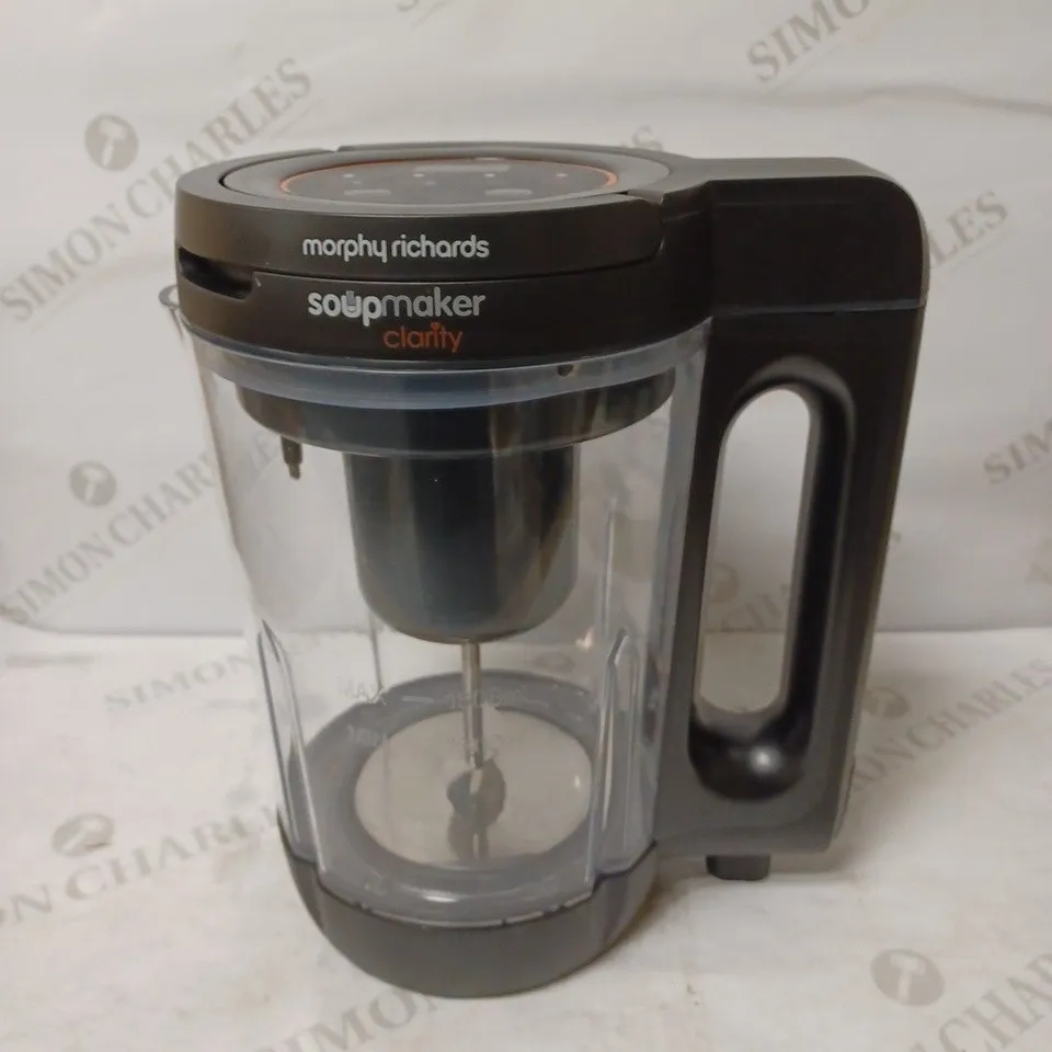 MORPHY RICHARDS CLARITY SOUP MAKER
