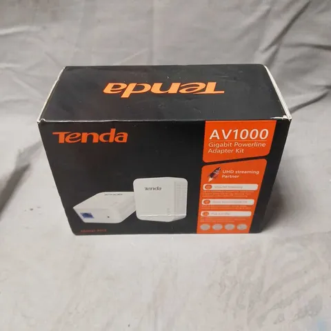 TENDA AV1000 GIGABIT POWERLINE ADAPTER KIT 