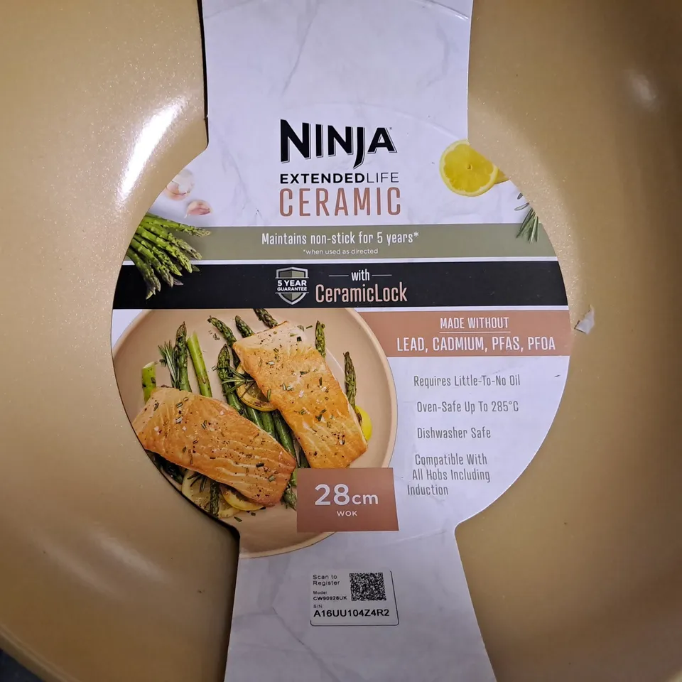 NINJA CERAMIC 28CM WOK