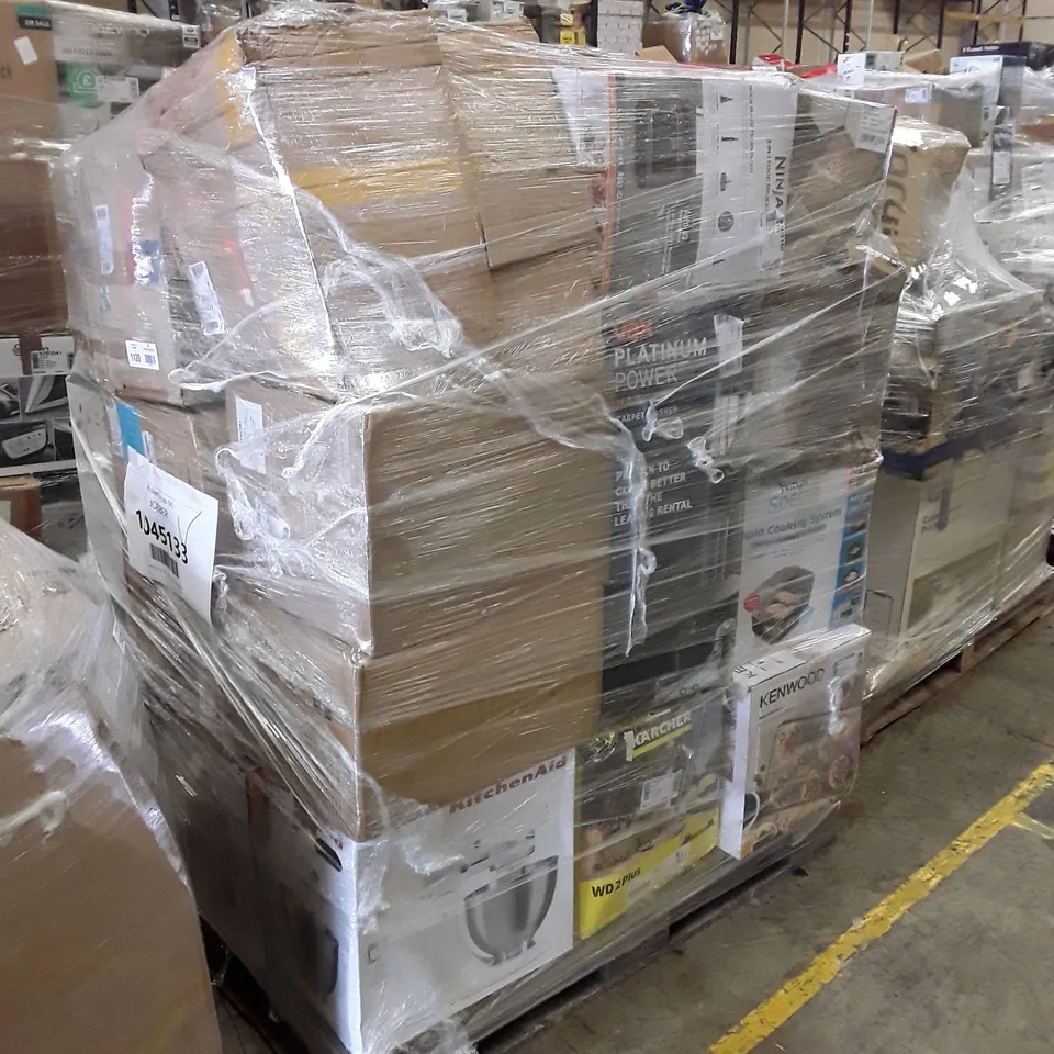 PALLET OF APPROXIMATELY 32 ASSORTED UNPROCESSED RAW RETURNS TO INCLUDE;