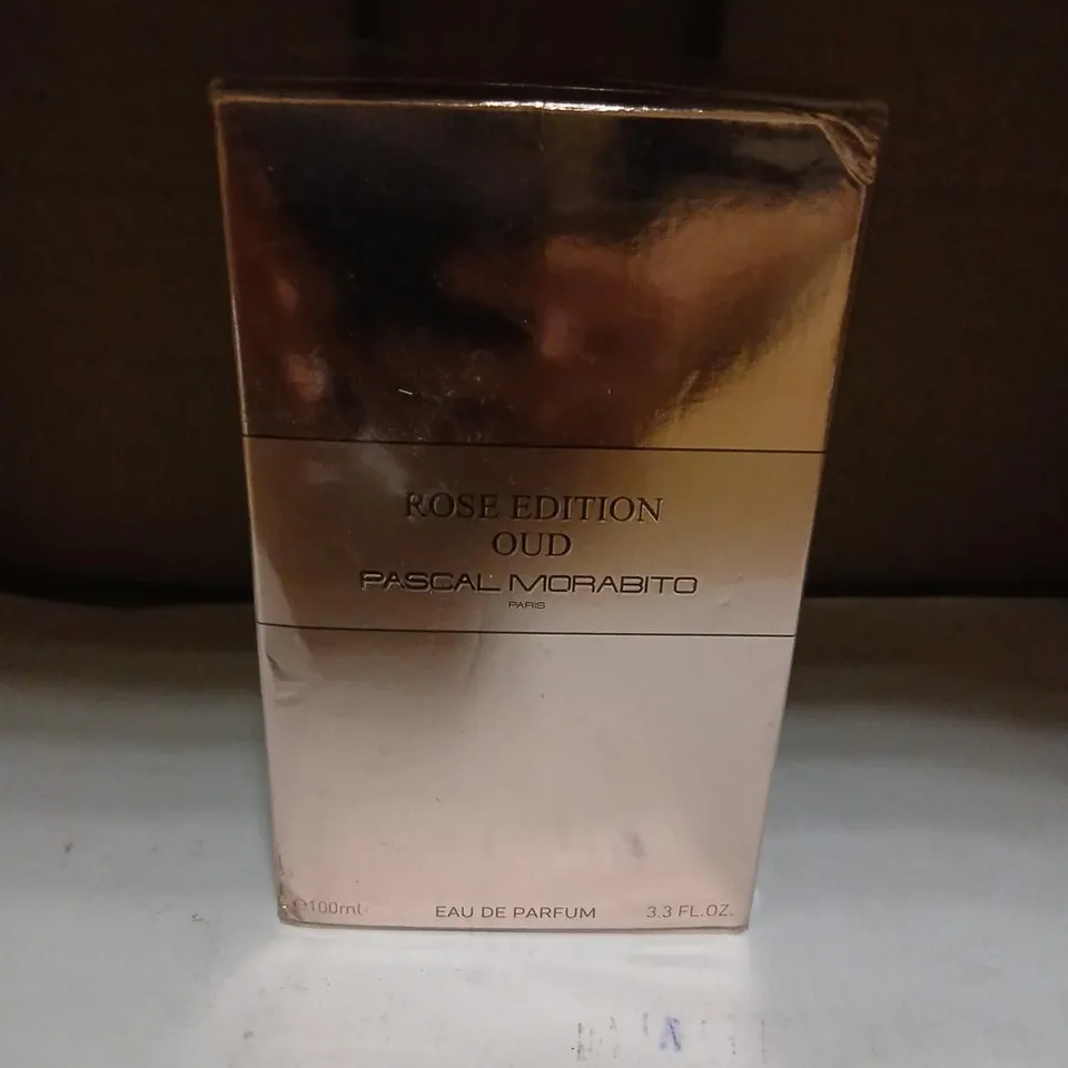 BOXED AND SEALED PASCAL MORABITO ROSE EDITION OUD EAU DE PARFUM 100ML