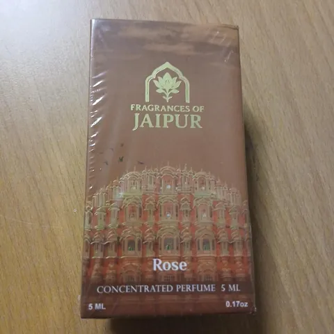 BOXED FRAGRANCES OF JAIPUR ROSE CONCENTRATED PERFUME 5ML