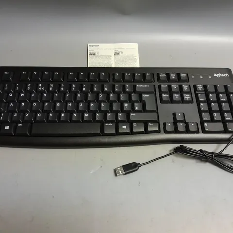 UNBOXED LOGITECH KEYBOARD BLACK
