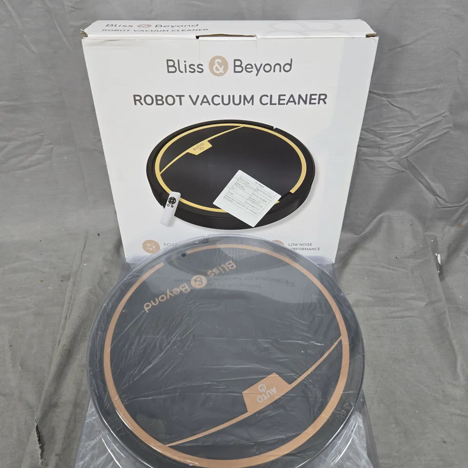 BLISS & BEYOND ROBOT VACUUM CLEANER 