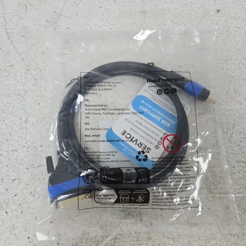 KABELDIREKT HDMI/DVI ADAPTER CABLE 1M