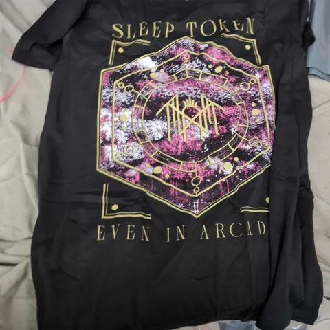 SLEEP TOKEN T-SHIRT, BLACK, X-LARGE