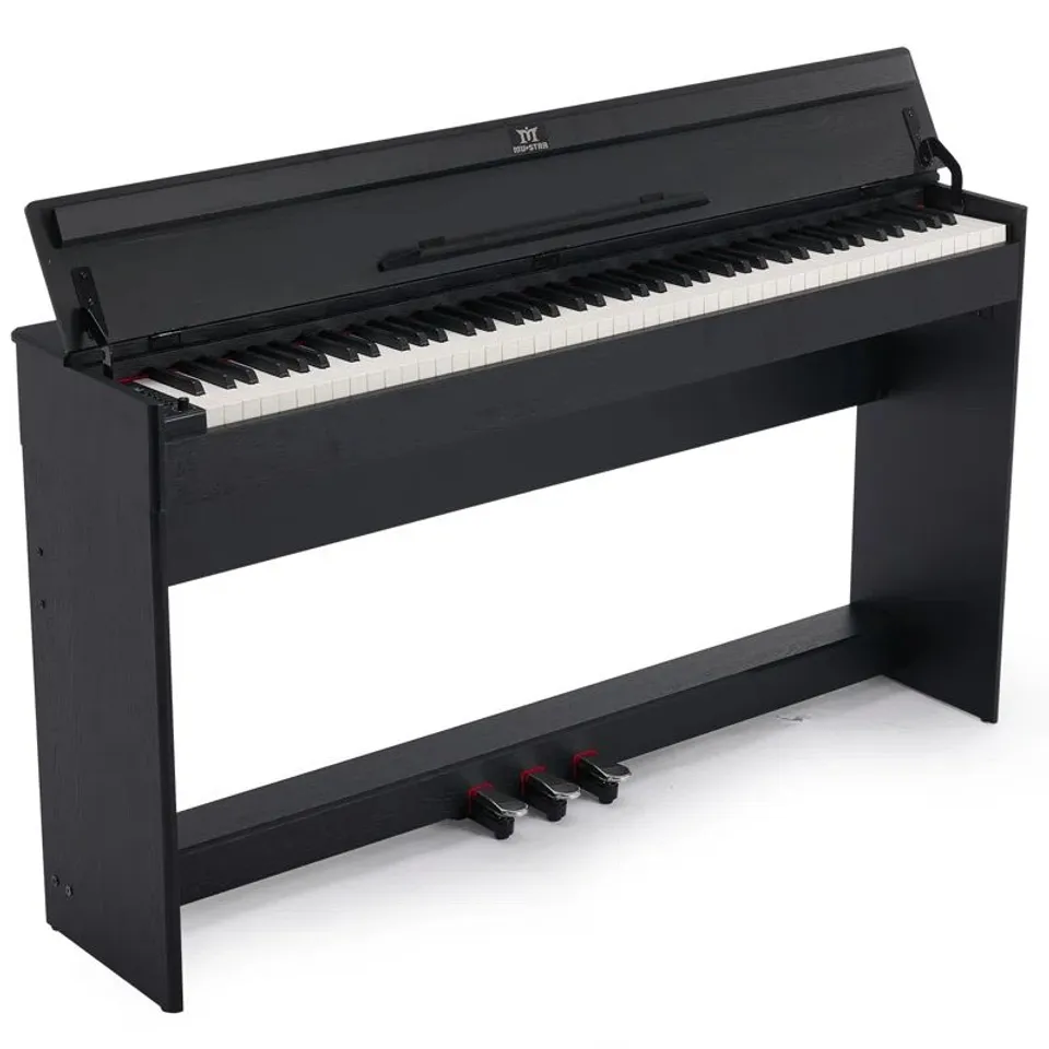 BOXED FULL SIZE DIGITAL PIANO WITH 88 KEY HAMMER ACTION, ELECTRIC WEIGHTED PIANO
