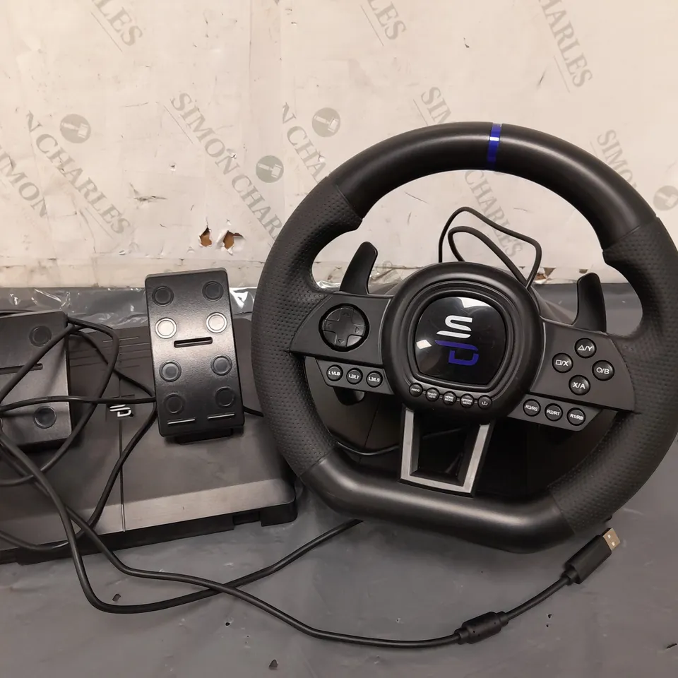 BOXED SUPER DRIVE RACING WHEEL SV650
