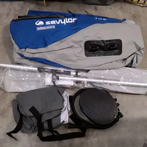 BAGGED SEVYLOR ADVENTURE 2 PERSON INFLATABLE KAYAK