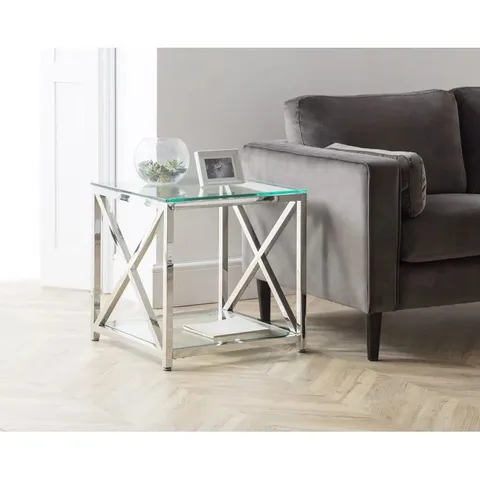 BOXED TRUEBLOOD LAMP TABLE