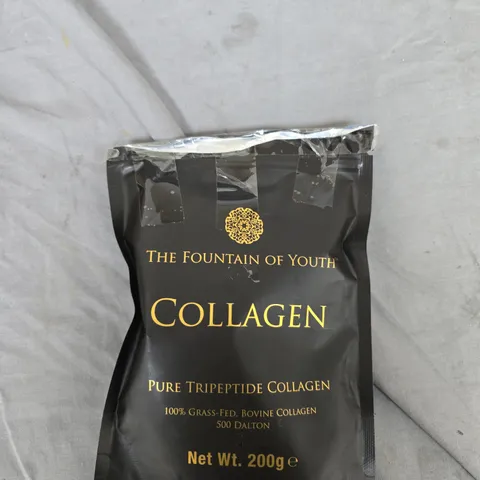 THE FOUNTAIN OF YOUTH COLLAGEN POWDER – PURE TRIPEPTIDE, 200 G, GRASS-FED BOVINE