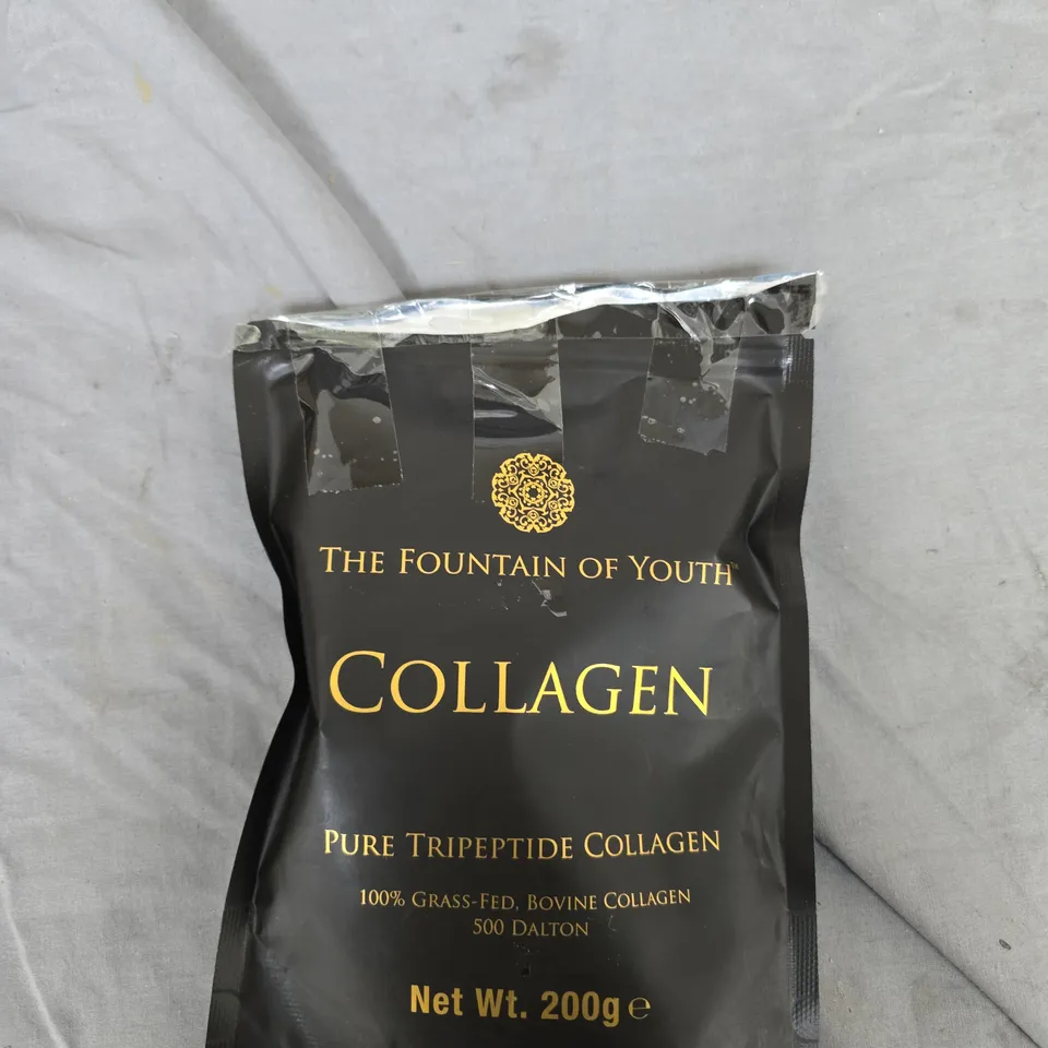 THE FOUNTAIN OF YOUTH COLLAGEN POWDER – PURE TRIPEPTIDE, 200 G, GRASS-FED BOVINE