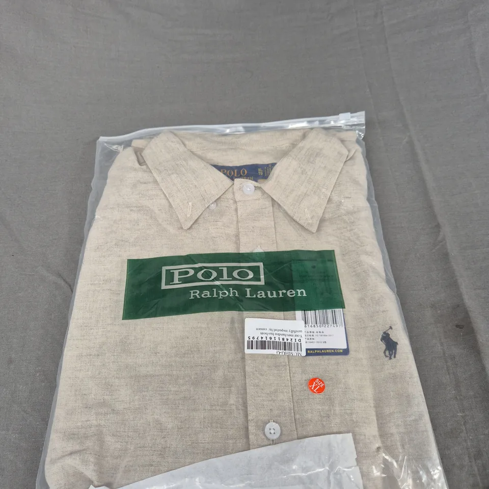 POLO RALPH LAUREN BUTTON SHIRT SIZE XL