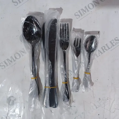 BOXED UNBRANDED PREMIUM QUALITY FLATWARE SET