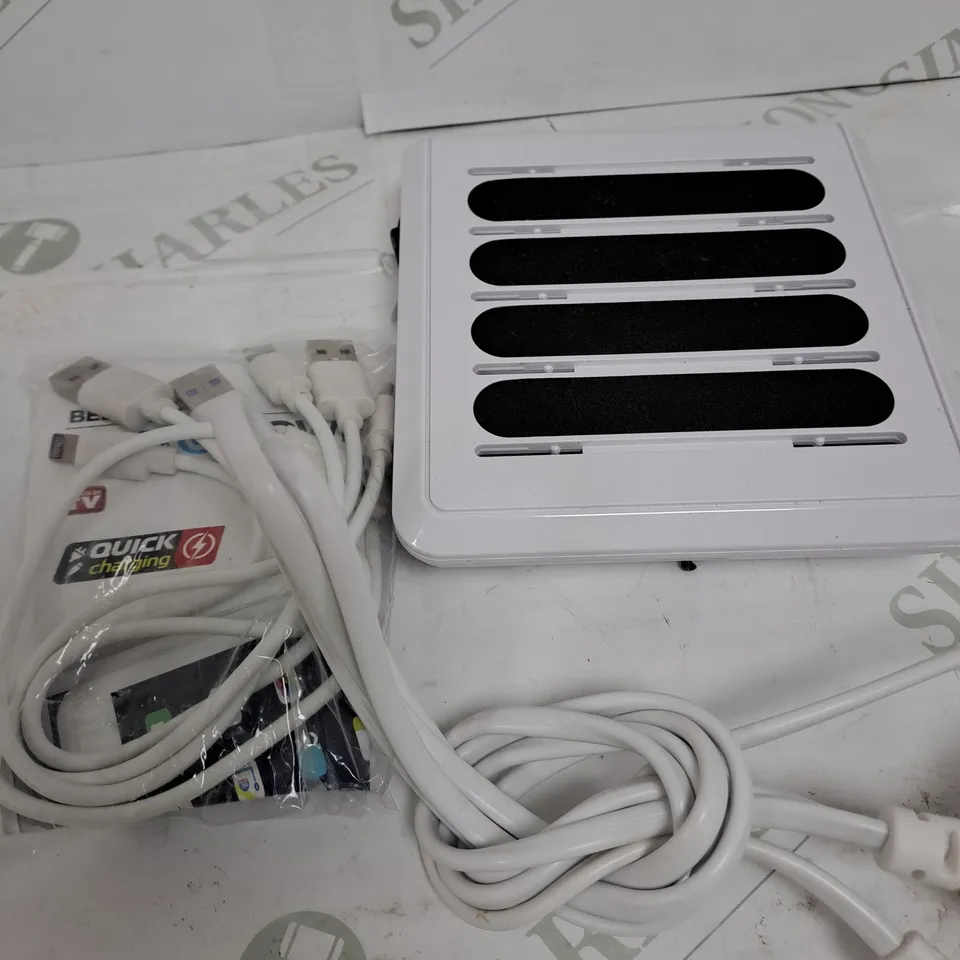 BOXED BELL & HOWELL MULTI DEVICE USB CHARGING STATION