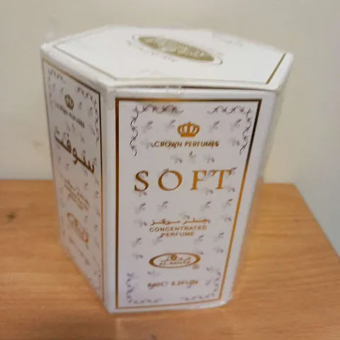 BOXED AND SEALED CROWN PERFUMES SOFT CONCENTRATED PERFUME AL-REHAB 6ML