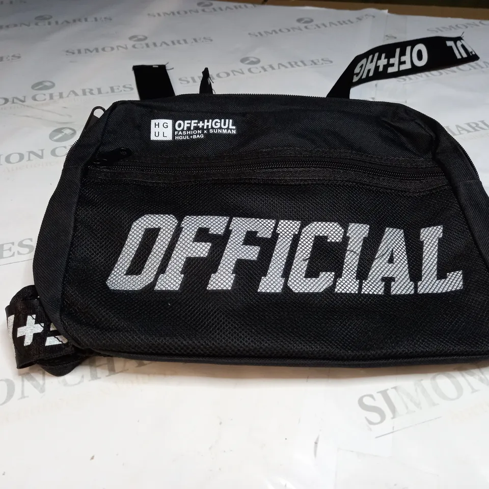 OFF+HUGL CROSS BODY BAG 